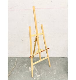 Adjustable Wooden A-Frame Studio Floor Easel