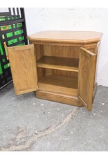 Vintage Wooden Octagonal Accent Storage