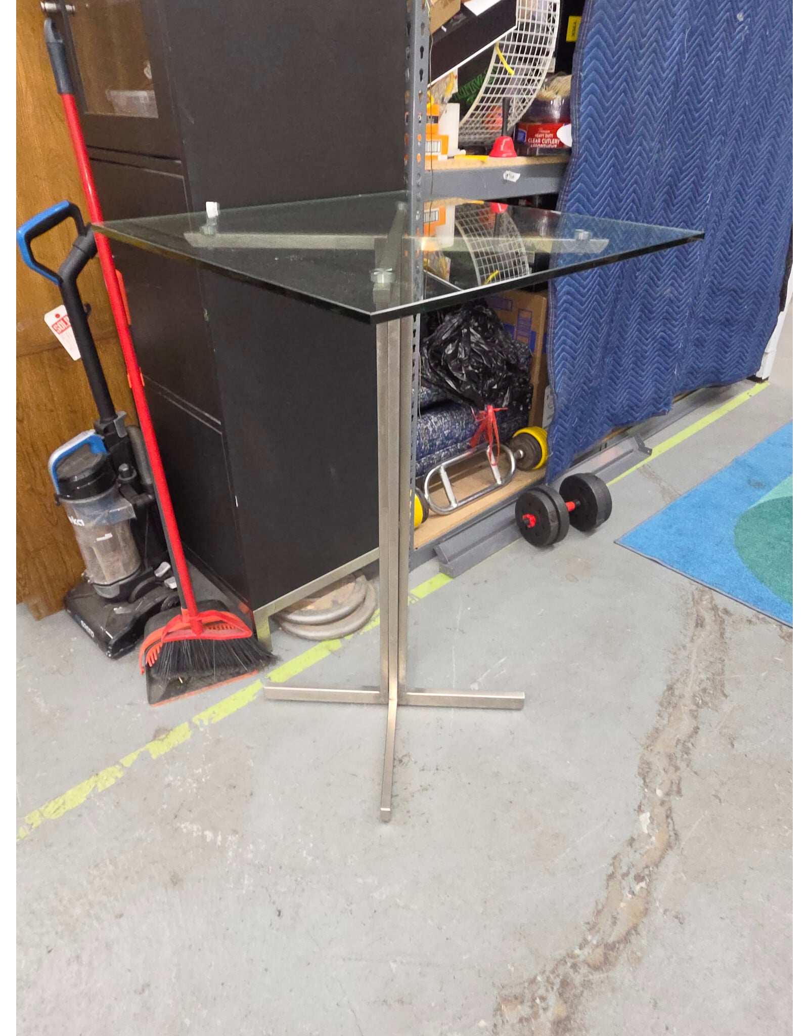 LumiSource Fuji Square Bar Table