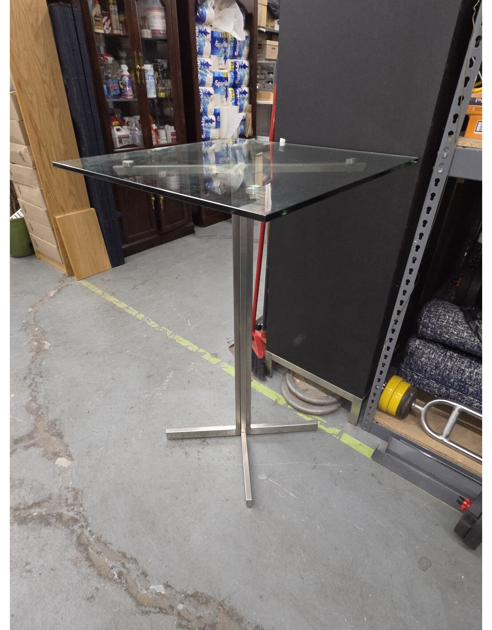 LumiSource Fuji Square Bar Table