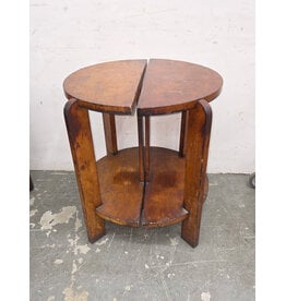 2 Piece Art Deco Occasional Side Table Set