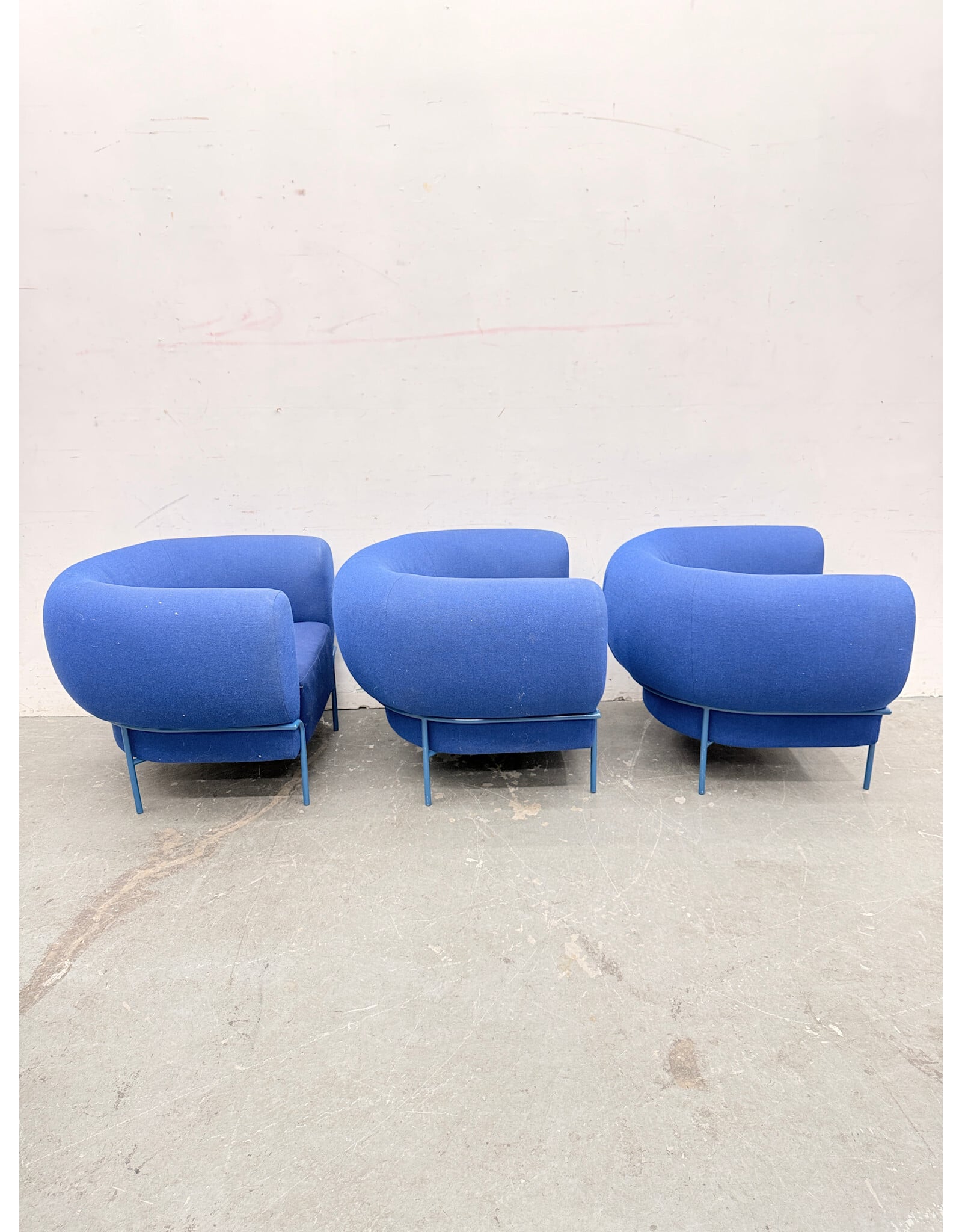 Madda Lounge Chair by Michael Felix in that Blues Clues Blue