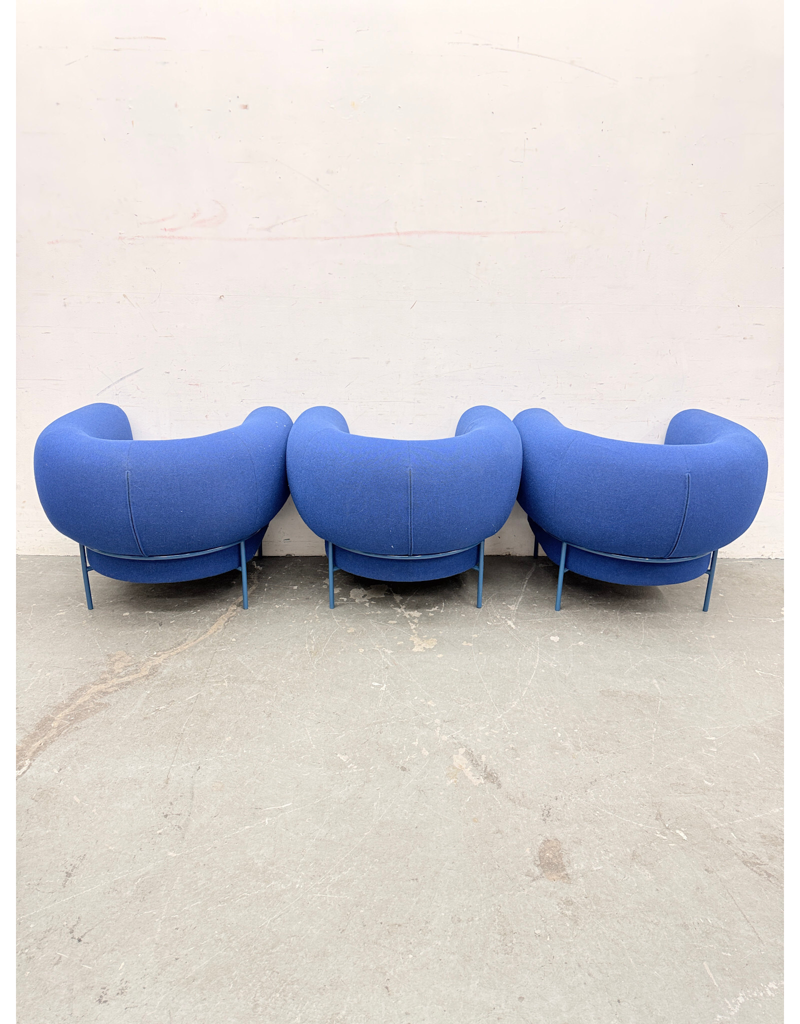 Madda Lounge Chair by Michael Felix in that Blues Clues Blue