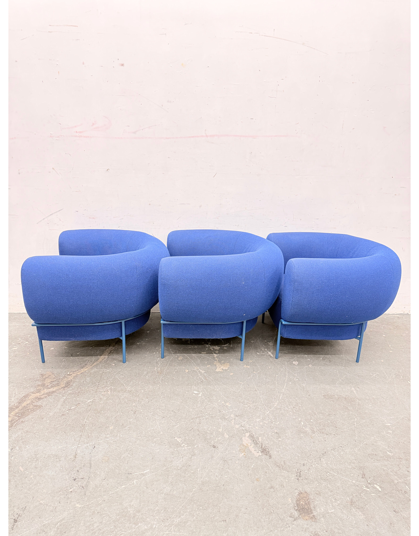 Madda Lounge Chair by Michael Felix in that Blues Clues Blue