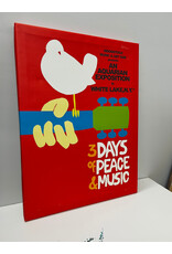 Woodstock print on canvas