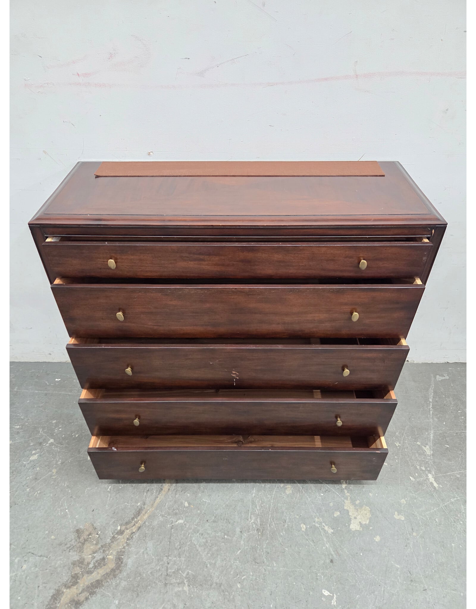 Restoration Hardware 5-Drawer Wooden Dresser
