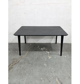 Black IKEA Lisabo Dining Table