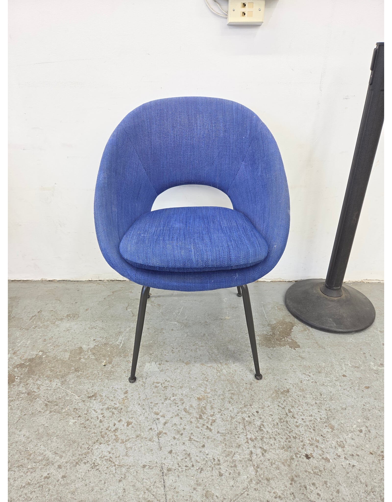 West Elm Orb Upholstered Dining Chair