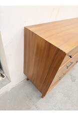 Mid-Century Modern Style Wooden 9-Drawer Dresser
