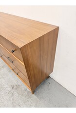 Mid-Century Modern Style Wooden 9-Drawer Dresser