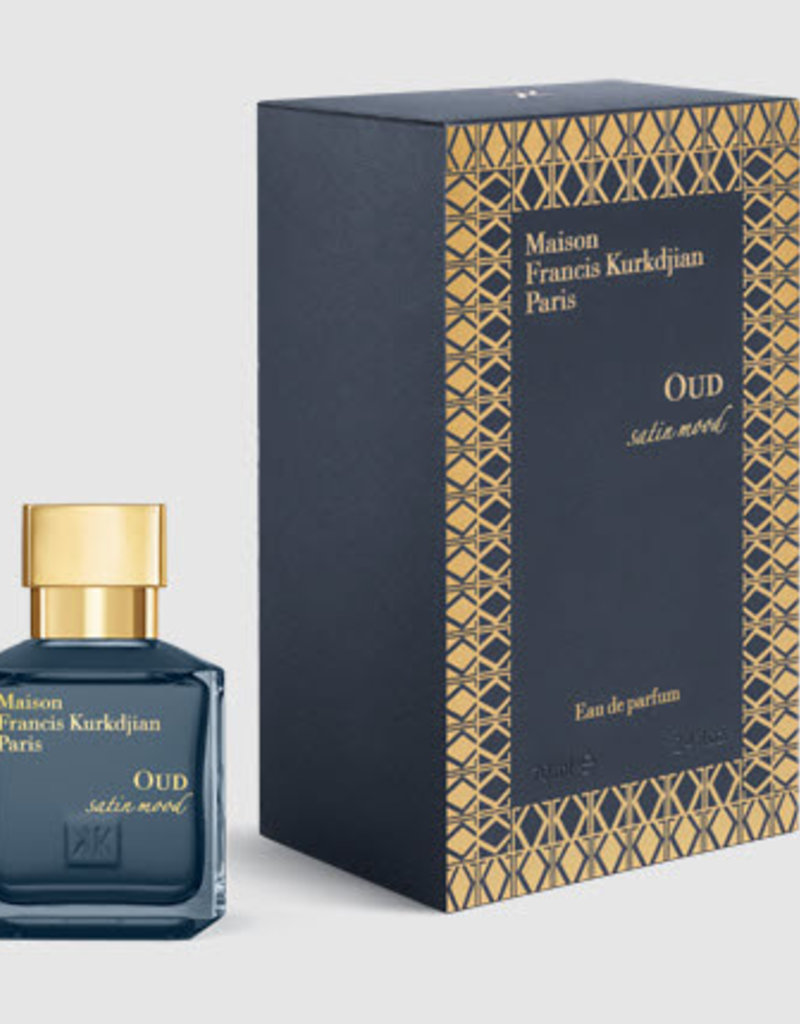 Maison Francis Kurkdjian Oud Satin Mood Eau De Parfum Spray, Vanilla  Scented Amber Accord, 2.4 Fl Oz