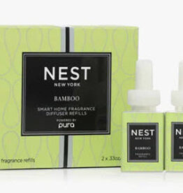 NEST FRAGRANCES BAMBOO REFILL DUO FOR PURA SMART HOME FRAGRANCE DIFFUSER