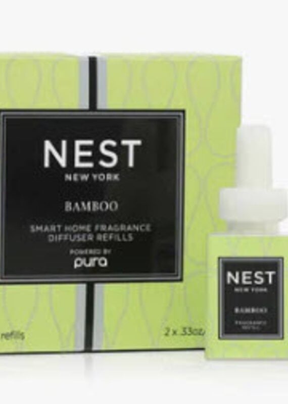 NEST FRAGRANCES BAMBOO REFILL DUO FOR PURA SMART HOME FRAGRANCE DIFFUSER