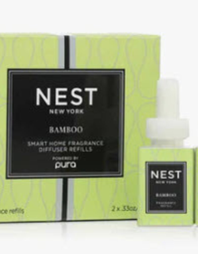 NEST FRAGRANCES BAMBOO REFILL DUO FOR PURA SMART HOME FRAGRANCE DIFFUSER