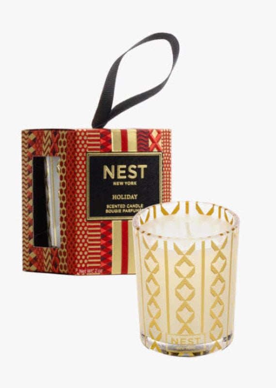 NEST FRAGRANCES HOLIDAY SCENTED CANDLE ORNAMENT