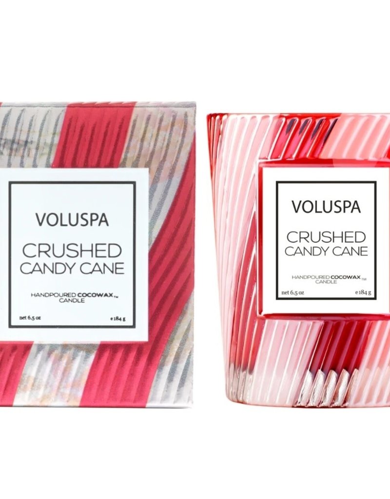 CRUSHED CANDY CANE CLASSIC CANDLE