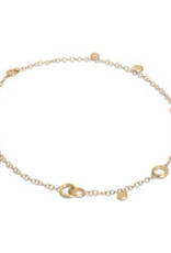 Marco Bicego Jaipur Collection 18K Yellow Gold Charm Short Necklace