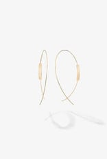 LANA JEWELRY LARGE TAG UPSIDE DOWN HOOPS
