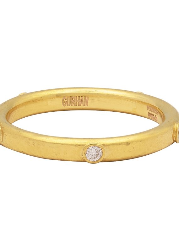GURHAN Droplet Gold Band Ring