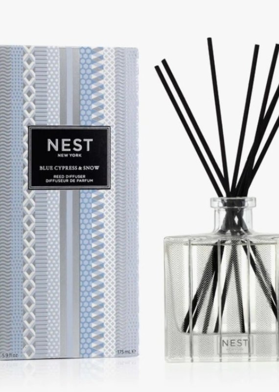 NEST FRAGRANCES BLUE CYPRESS & SNOW REED DIFFUSER