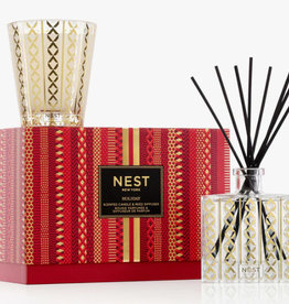 NEST FRAGRANCES HOLIDAY CLASSIC CANDLE & DIFFUSER SET