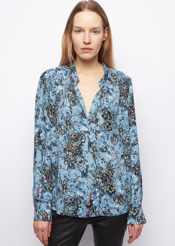 ZADIG & VOLTAIRE TINK BOHEMIAN SHIRT