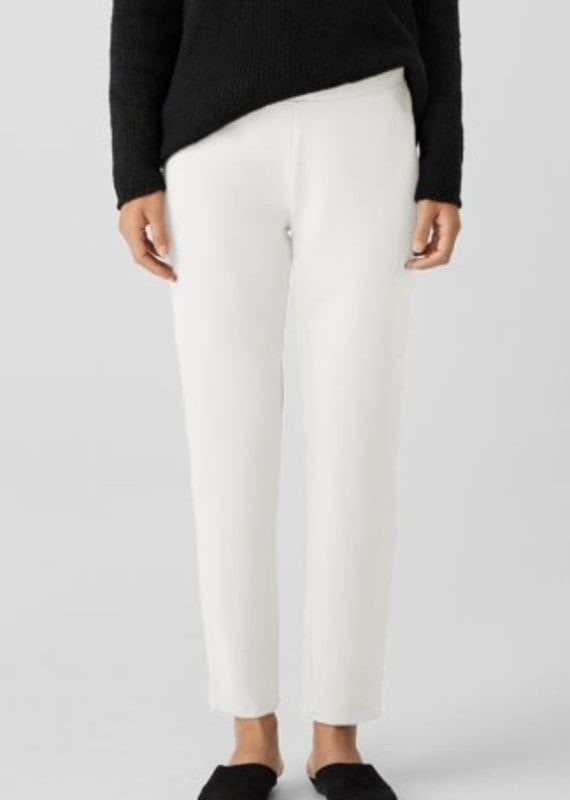 EILEEN FISHER COTTON HEMP STRETCH TAPERED PANT - Maison Weiss