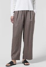 EILEEN FISHER STRAIGHT LEG ANKLE PLEATED PANT
