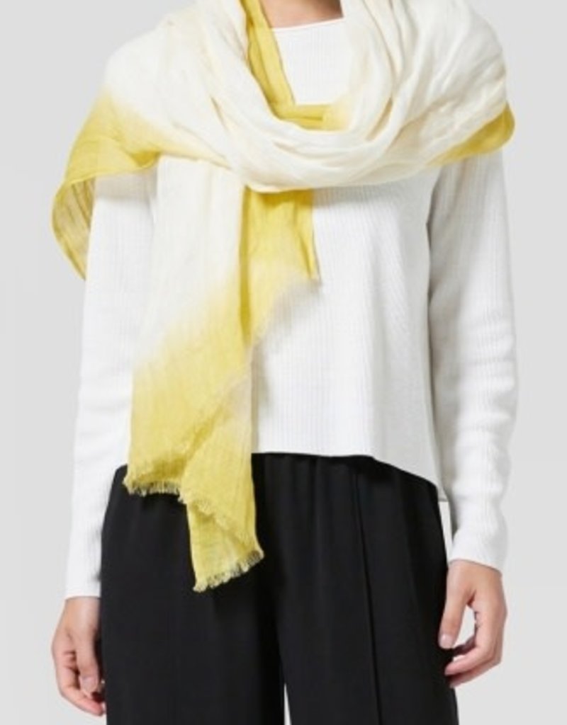 EILEEN FISHER Linen Dip Dyed Scarf