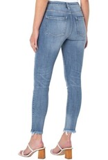 Liverpool Los Angeles Abby Ankle Skinny with Fray Hem Jean
