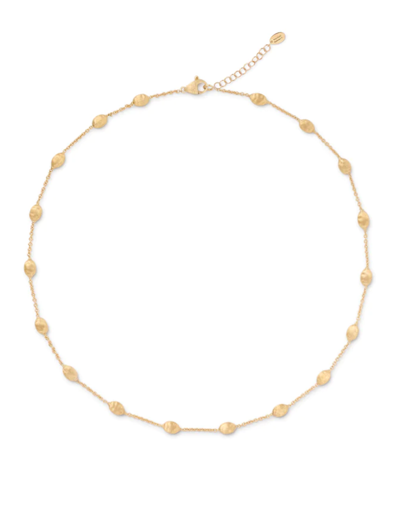 Marco Bicego Siviglia Collection 18K Yellow Gold Small Bead Short Necklace