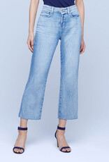 L'AGENCE Wanda Crop Wide Leg Jeans