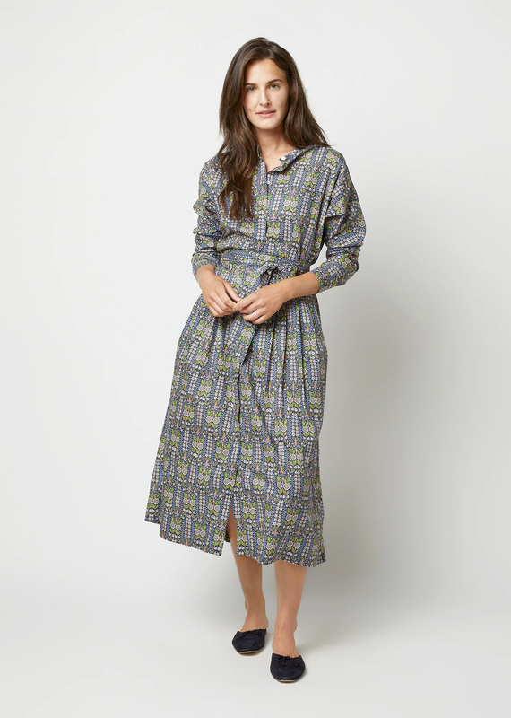ANN MASHBURN Kimono Shirtwaist Dress