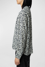 ZADIG & VOLTAIRE Tink Crepe Floral-Print Blouse