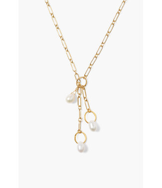 Tamsyn Necklace White Pearl