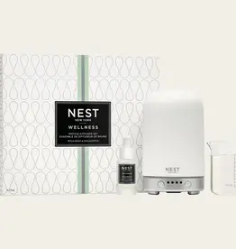 NEST FRAGRANCES WILD MINT & EUCALYPTUS MISTING DIFFUSER SET