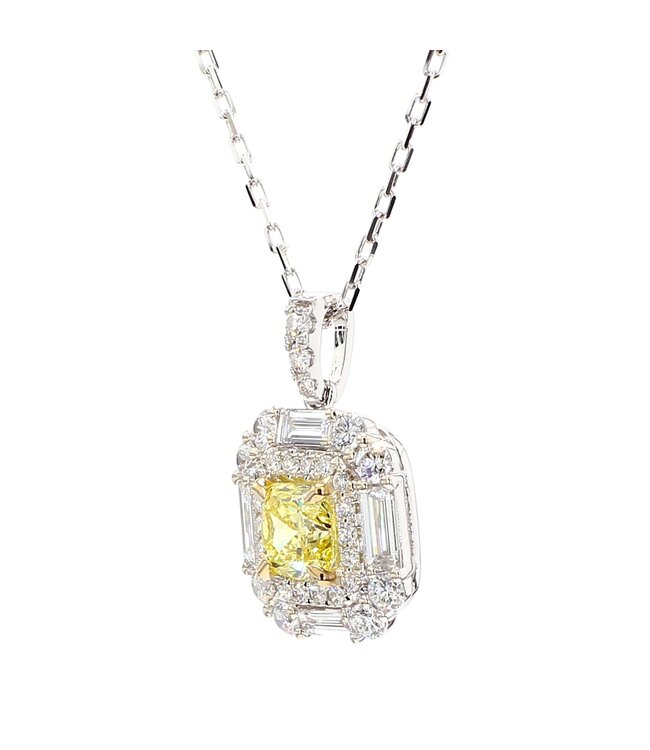 YELLOW DIAMOND PENDANT