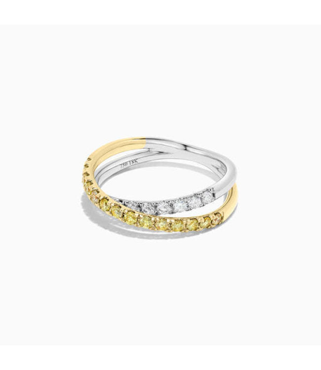 YELLOW ROUND DIAMOND RING