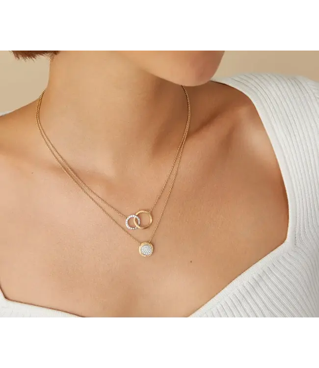 Marco Bicego Jaipur Gold - Diamond Pendant Necklace
