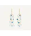 Marco Bicego Paradise - Blue Topaz Chandelier Earrings with Diamonds