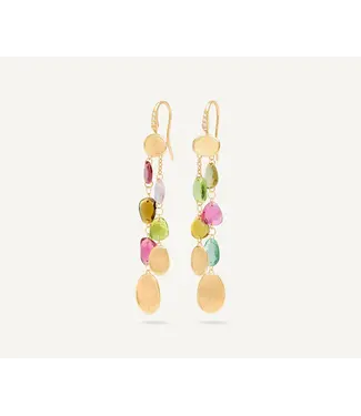 Marco Bicego Lunaria - Tourmaline Earrings with Diamonds