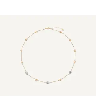 Marco Bicego Siviglia - Diamond Bean Necklace