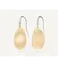 Marco Bicego Lunaria - Gold Petal Earrings with Diamonds