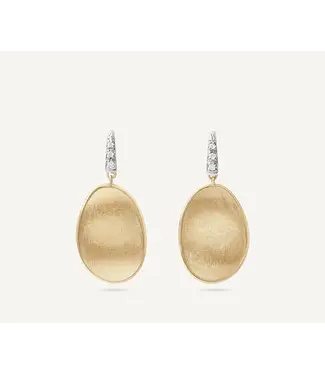 Marco Bicego Lunaria - Petal Earrings with Diamonds