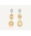 Marco Bicego yellow gold earrings with diamonds