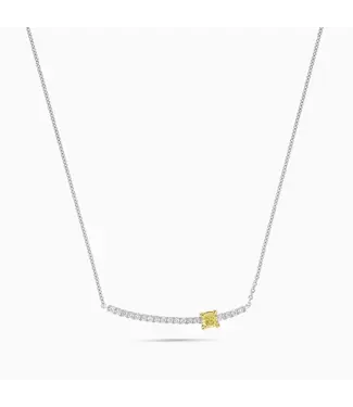 YELLOW DIAMOND NECKLACE