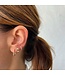 EF COLLECTION 14KY GOLD JUMBO HUGGIE EARRING