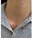 EF COLLECTION 14KY BABY DIAMOND HEART NECKLACE