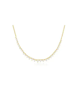 EF COLLECTION 14K DIAMOND NECKLACE