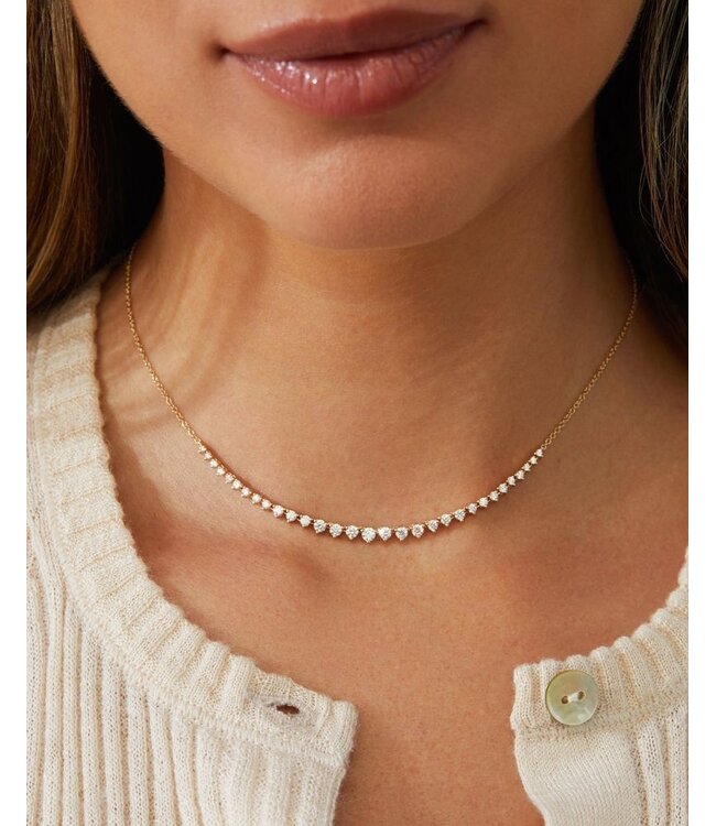 EF COLLECTION 14K DIAMOND NECKLACE